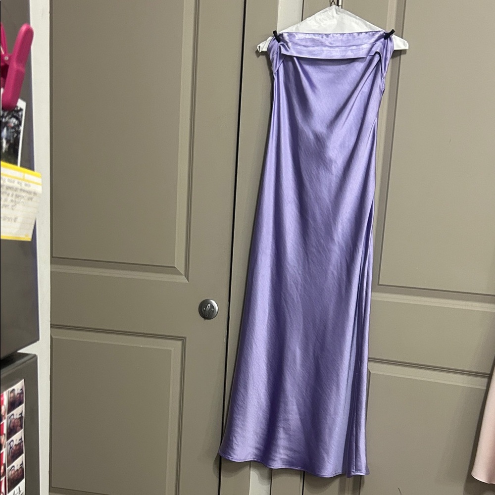 Elegant Lavender Women's wedding guest dress